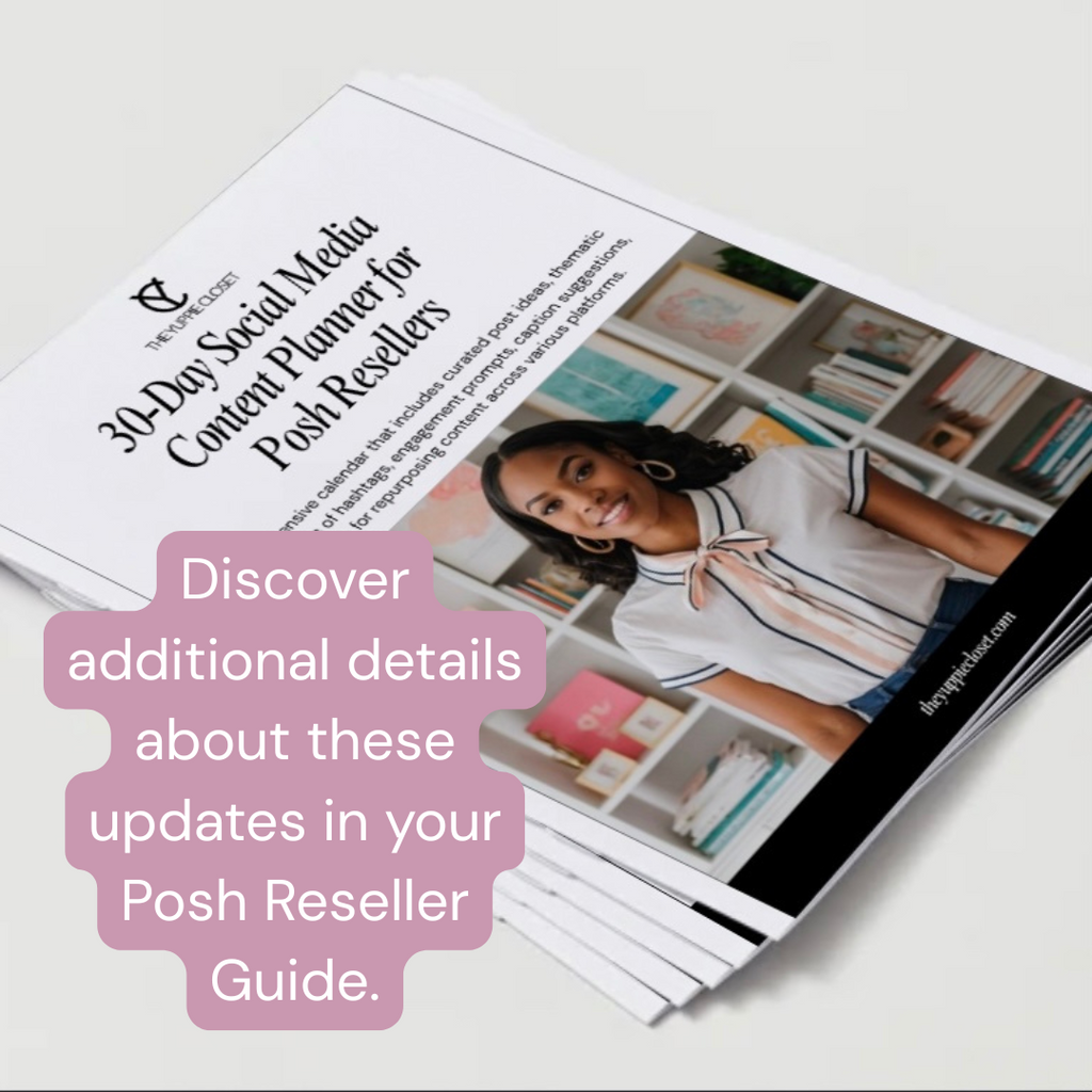 Poshmark Reseller Guide by The Yuppie Closet